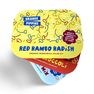 
                  
                    Windowsill Salad Kit: ORGANIC Red Rambo Radish
                  
                