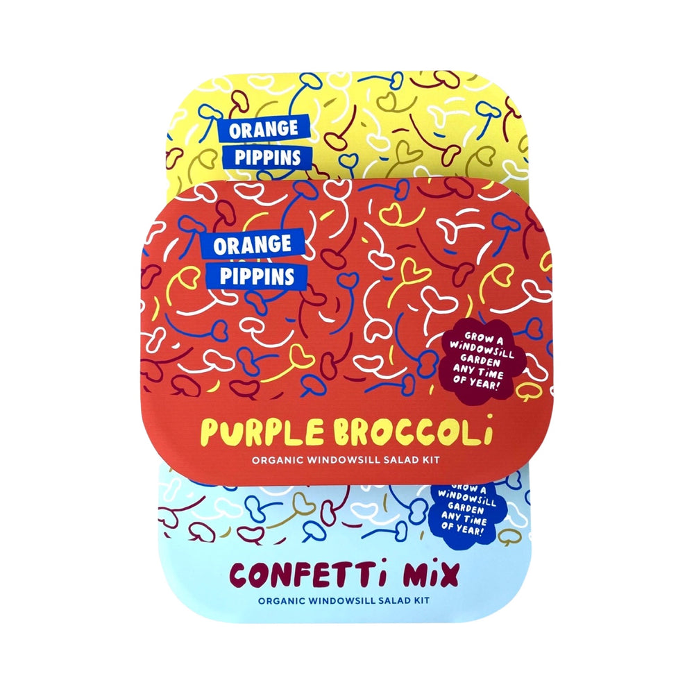 
                  
                    Windowsill Salad Kit: ORGANIC Purple Broccoli
                  
                