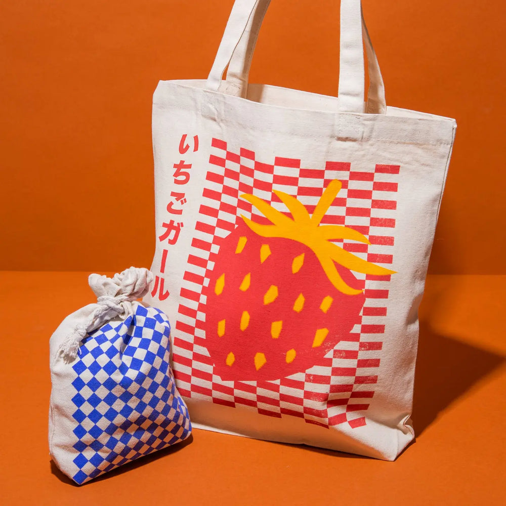 
                  
                    Strawberry Girl Tote Bag
                  
                
